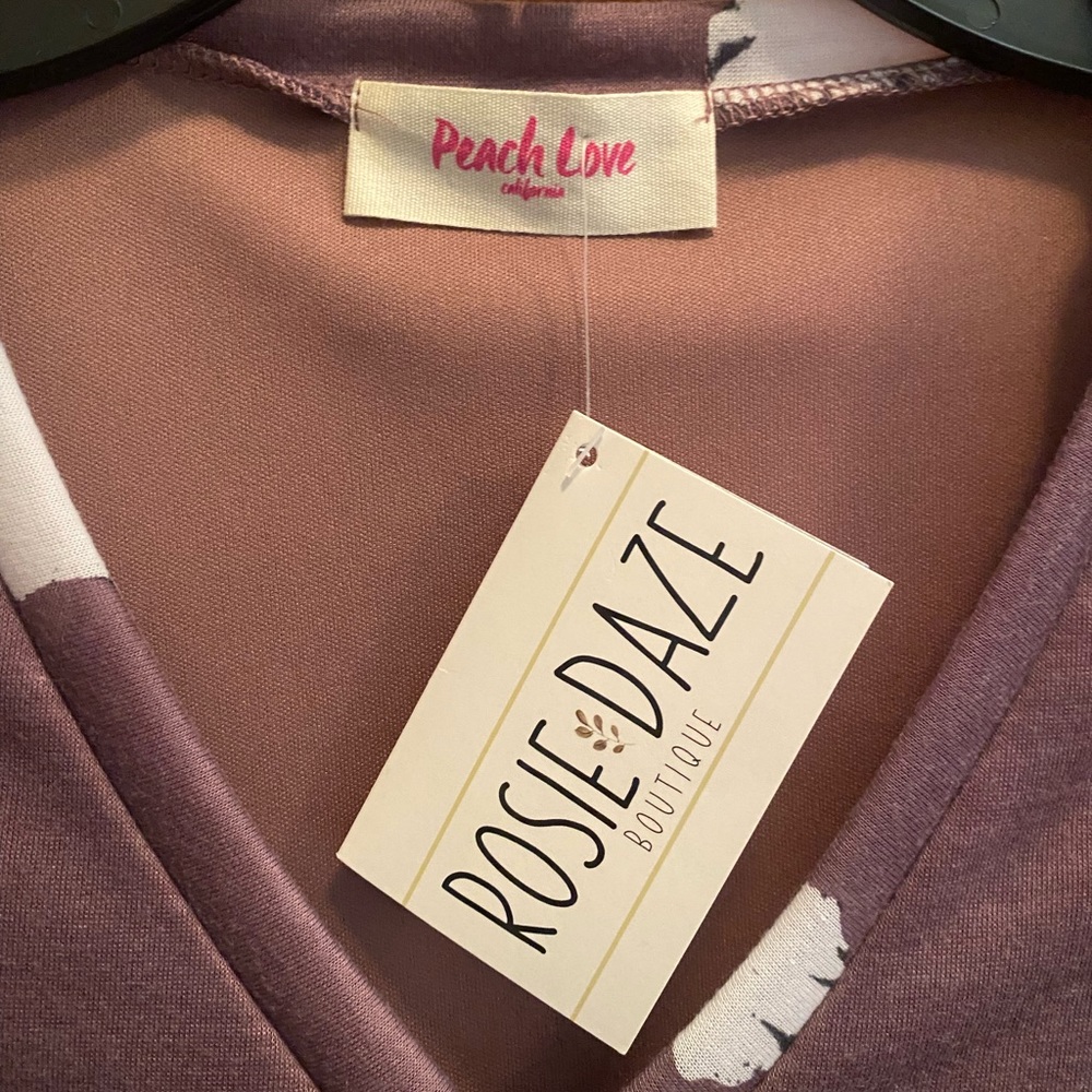 Rosie Daze Lavender Bull Skull Dress - Picture 3 of 8